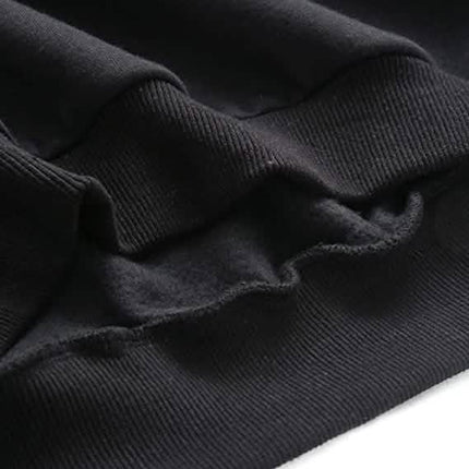 Women's Pullover Fleece Drop Shoulder Striped Hoodie