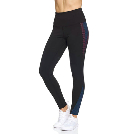 Women's Rubber Dotted High Waist Full Length Legging