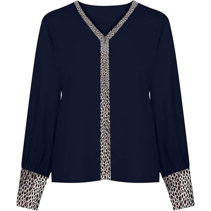 Women's Sexy Leopard Print Shirt
