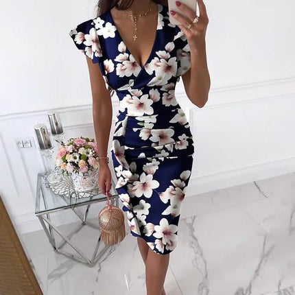 Women's Sheath Knee Length Dress