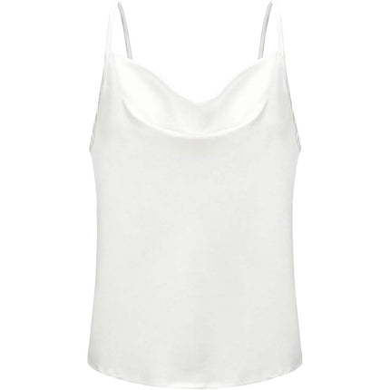 Women's Spaghetti Strap V-Neck Satin Suspender