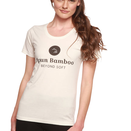 Women's Spun Bamboo Logo Bamboo Viscose/Organic Cotton T-Shirt