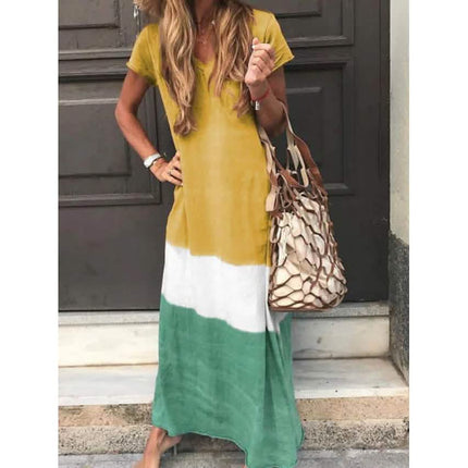 Women's T Shirt Maxi Long Dress