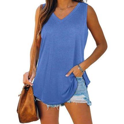 Women's V Neck Tank Top