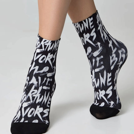Dense Socks Conte Fantasy 911 - Brave Pattern