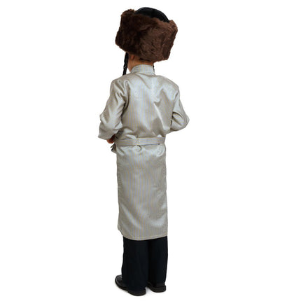 Kids Yerushalmi Chasidic Bekitcha Rabbi Coat with Traditional Style