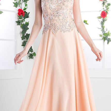 CLEARANCE - Cinderella Divine 1945 V-Neck Sleeveless Dress (Size 6XL)