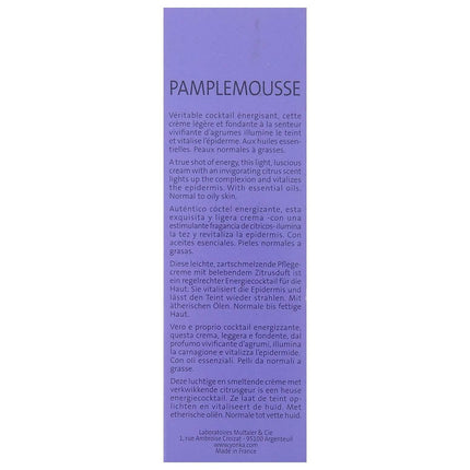 Yon-Ka Paris Pamplemousse Creme PNG for Normal to Oily Skin - 50 ml