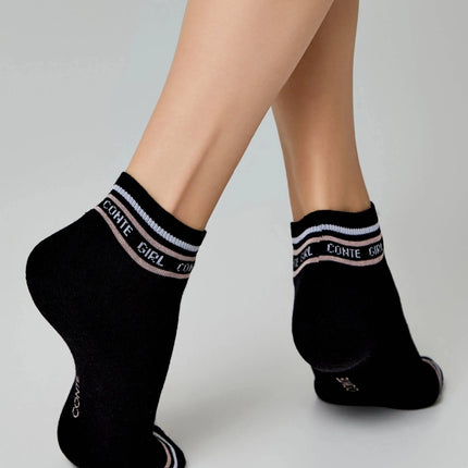 Cotton Ankle Socks Conte Active 572 - Terry Foot