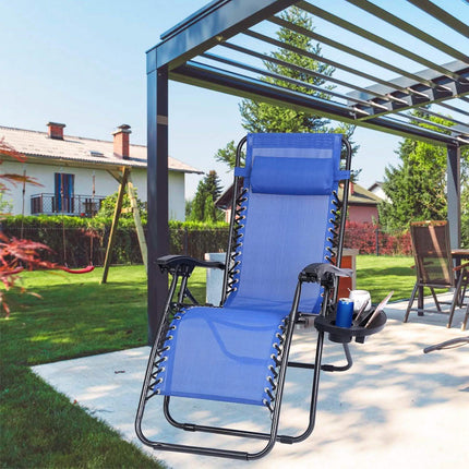 Zero Gravity Chair Cup Holder Clip On Side Tray