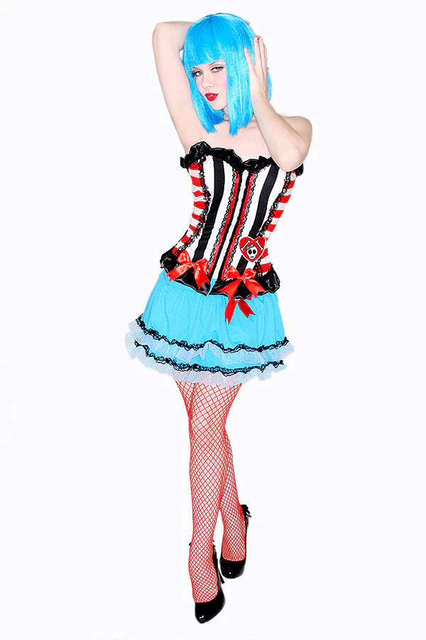 Adult Women's Lolly Skull Skirt