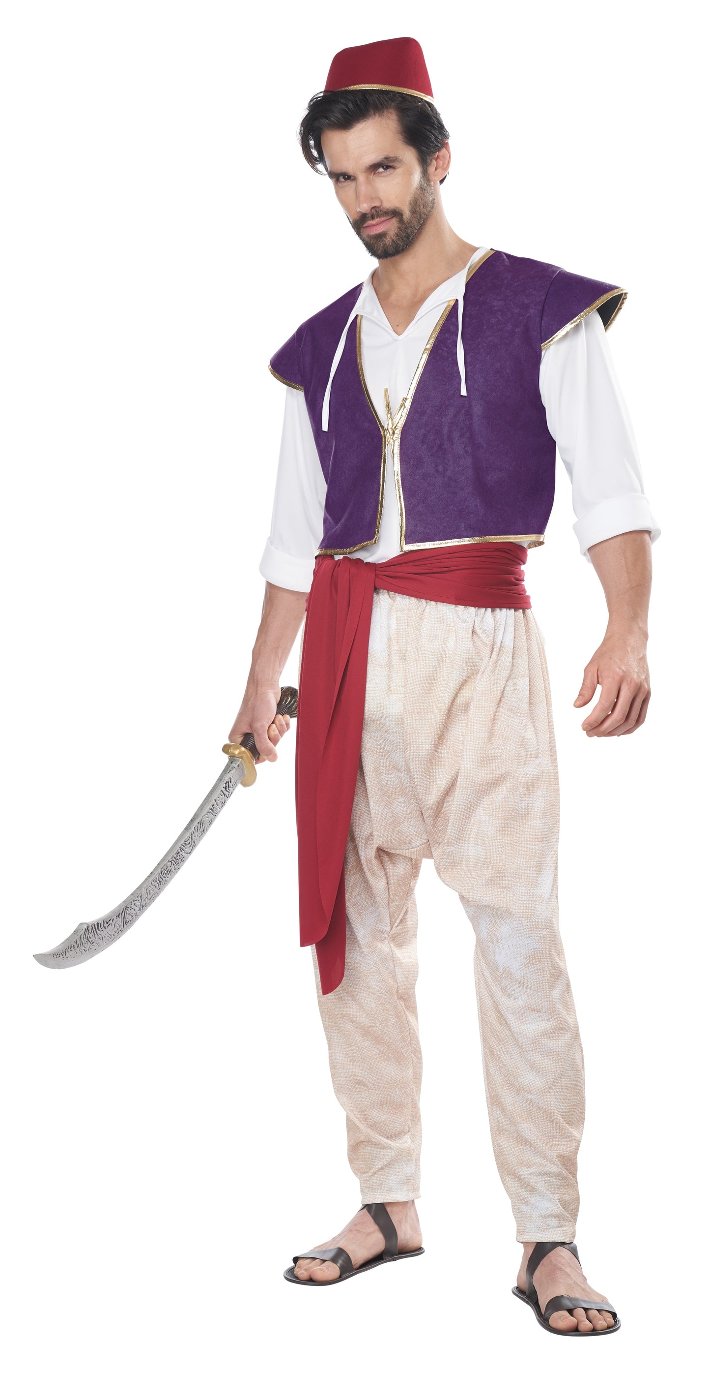 Adult Men's Arabian Sultan Storybook Costume