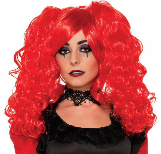 Adult Women's Crimson Vixon Wig