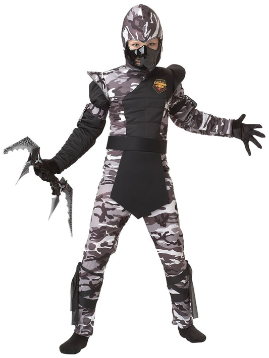 Kids Boy's Arctic Forces Ninja Costume