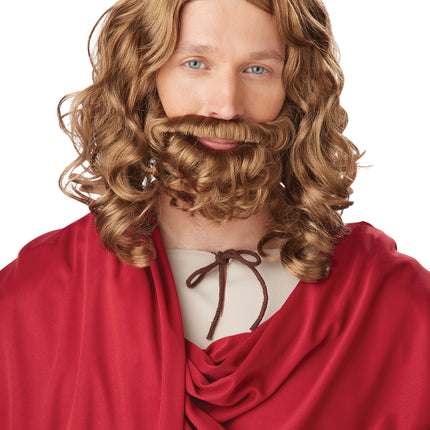 Jesus Men Beard And Wig