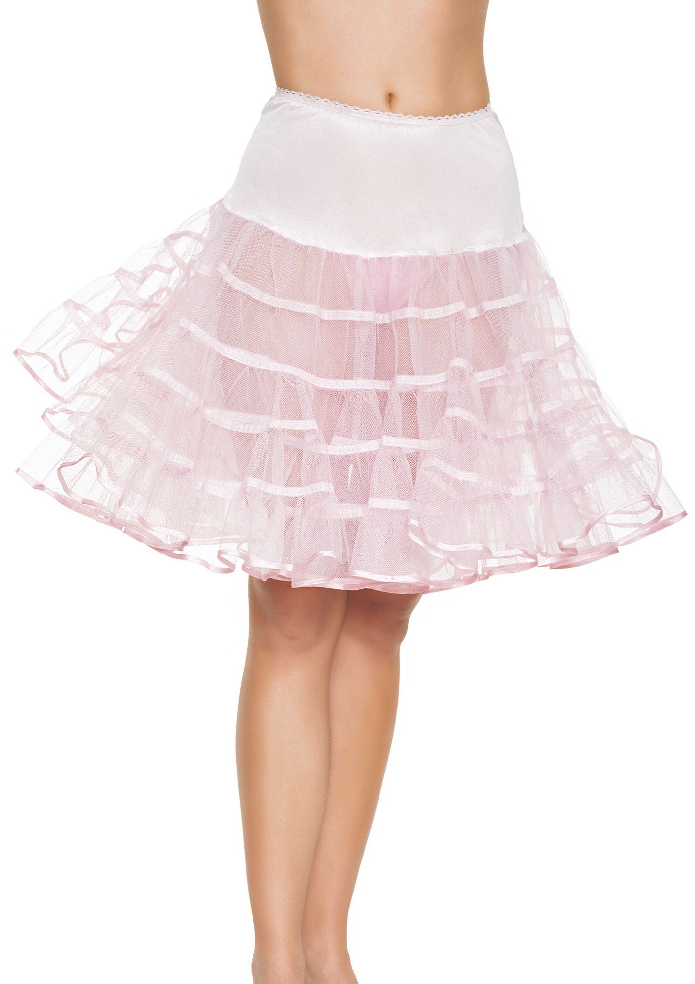 Women Mid Length Petticoat Skirt by Leg Avenue only at  TeeJayTraders.com