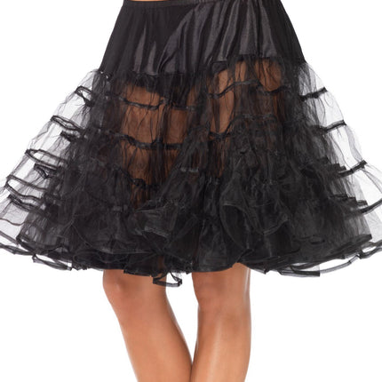 Women Mid Length Petticoat Skirt by Leg Avenue only at  TeeJayTraders.com - Image 2