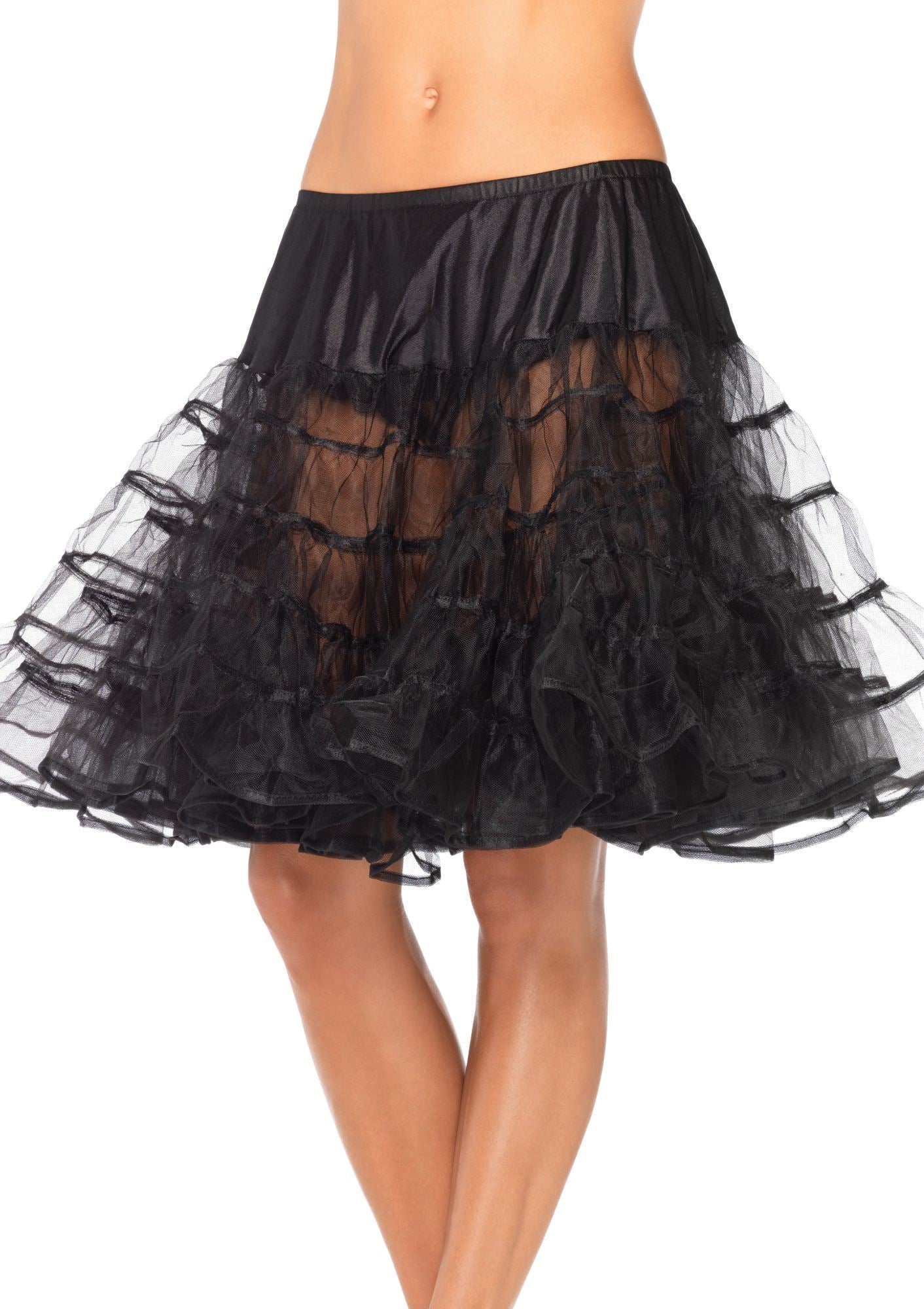 Women Mid Length Petticoat Skirt by Leg Avenue only at  TeeJayTraders.com - Image 2