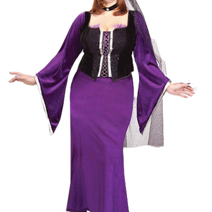 Adult Plus Size Women's Renaissance Maiden Costume