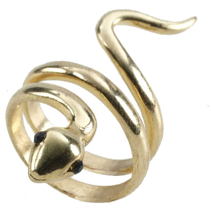 Adult Women's Gold Snake Ring
