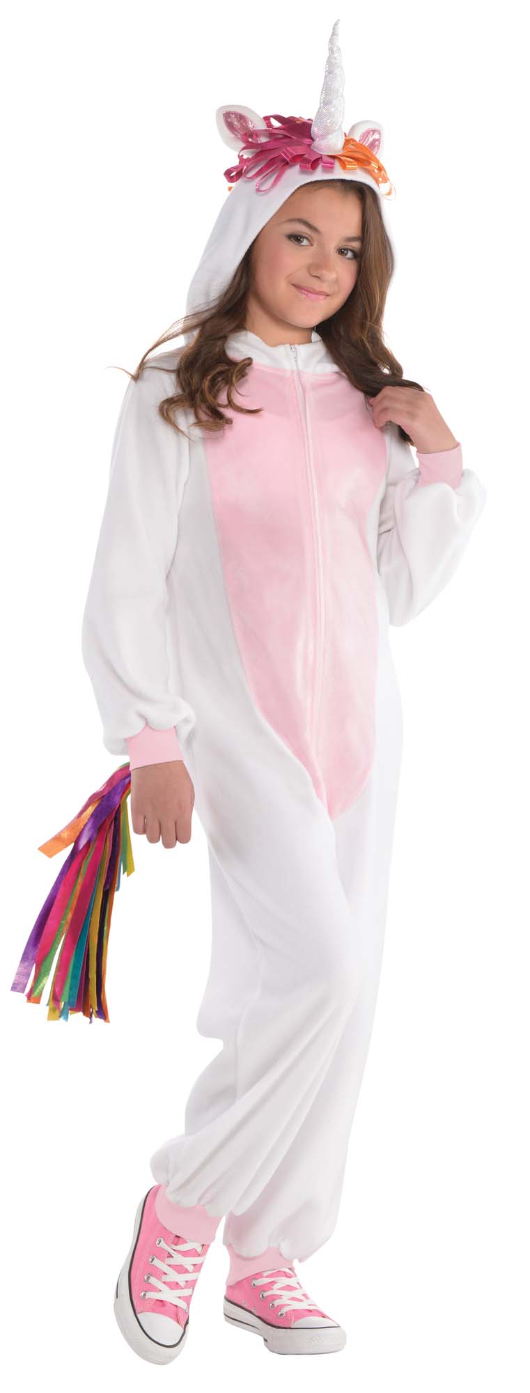 Unicorn Zipster Girls Deluxe Costume by Amscan Costumes only at  TeeJayTraders.com