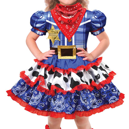 Rodeo Cutie Girls Costume by Amscan Costumes only at  TeeJayTraders.com