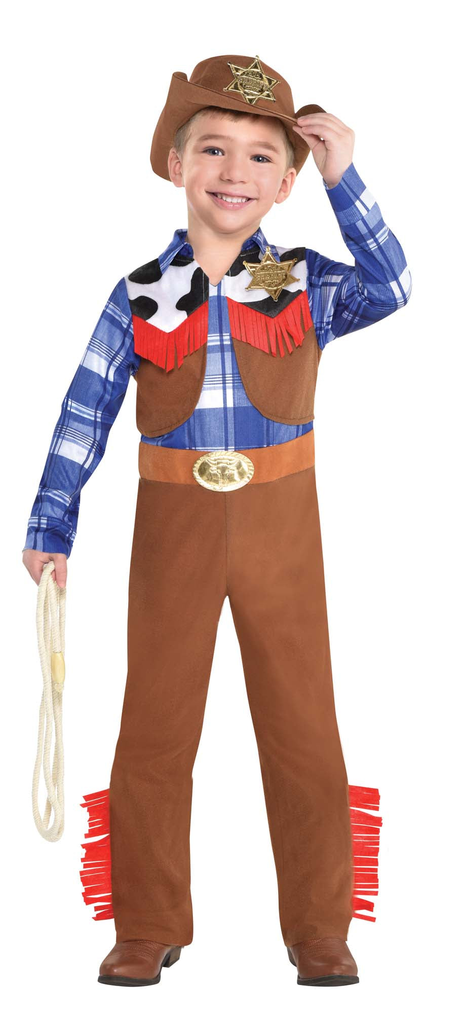 Cowboy Boys Western Costume by Amscan Costumes only at  TeeJayTraders.com