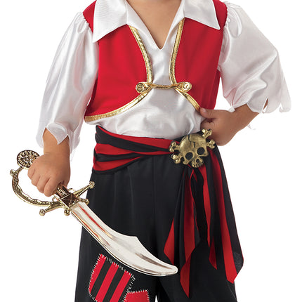 Ahoy Matey Boys Pirate Costume by California Costume only at  TeeJayTraders.com