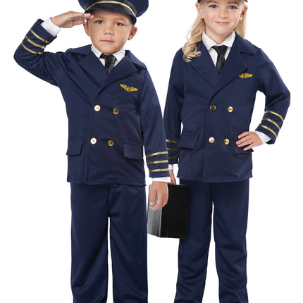 Captain Pilot Toddler Costume by California Costumes only at  TeeJayTraders.com