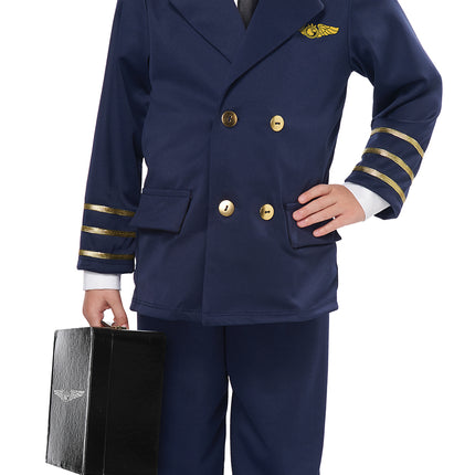 Captain Pilot Toddler Costume by California Costumes only at  TeeJayTraders.com - Image 2