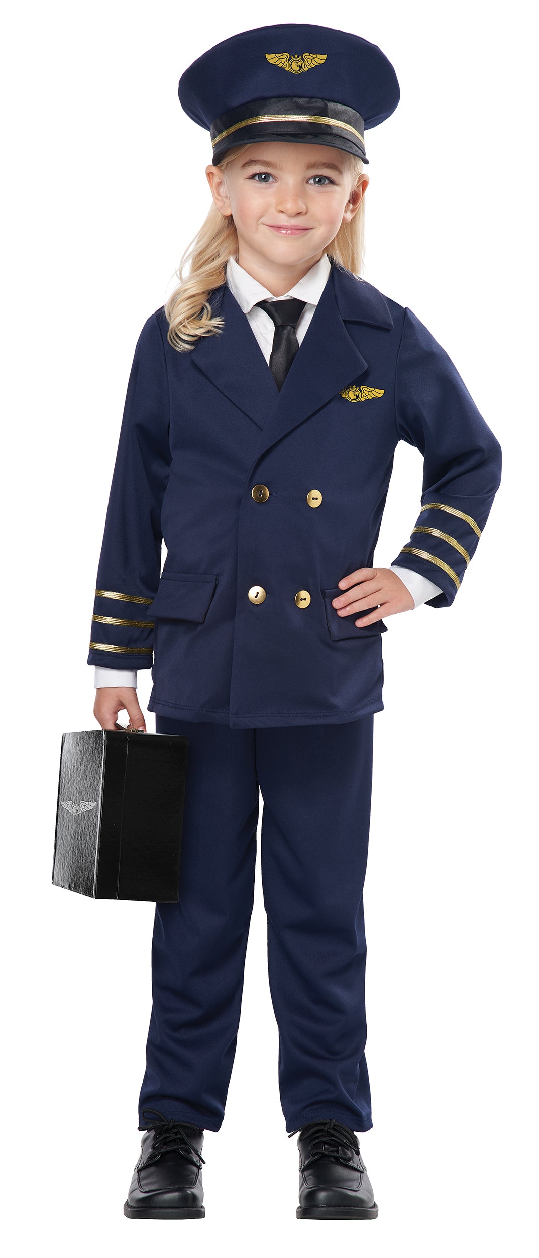 Captain Pilot Toddler Costume by California Costumes only at  TeeJayTraders.com - Image 2
