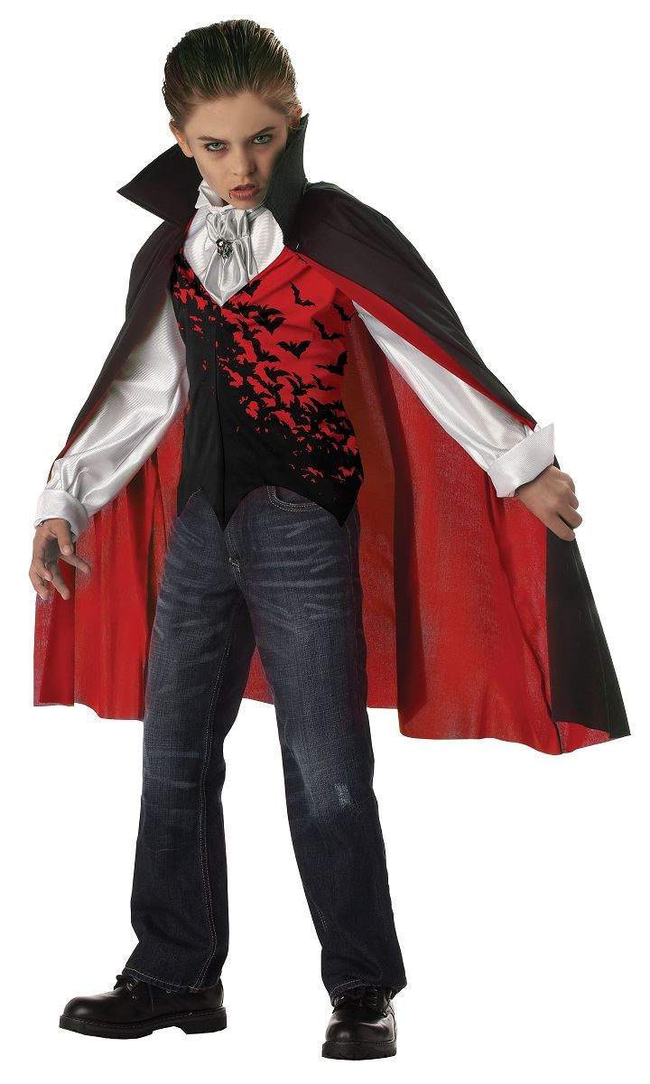 Prince of Darkness Boys Vampire Costume by California Costumes only at  TeeJayTraders.com