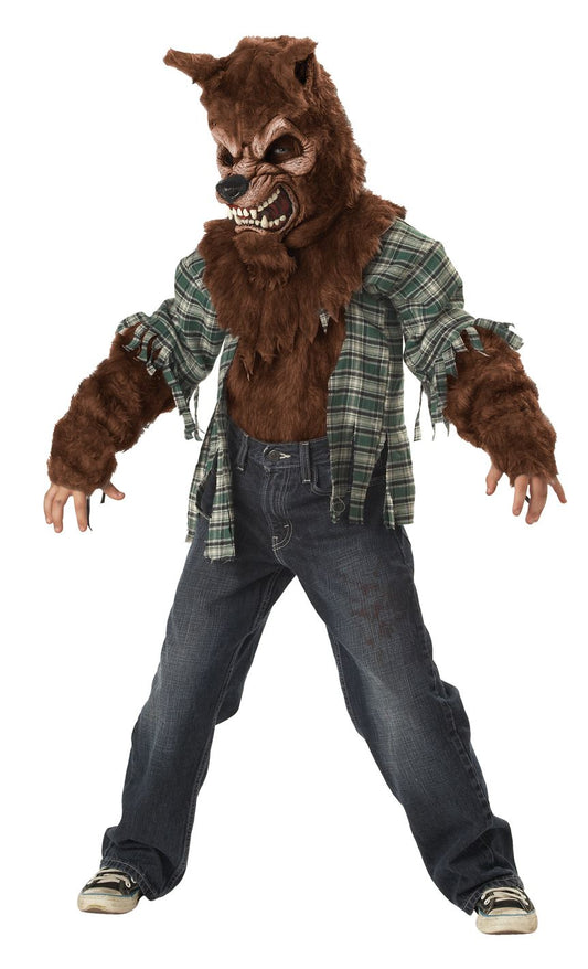 Brown Wolf Boys Costume by California Costumes only at  TeeJayTraders.com