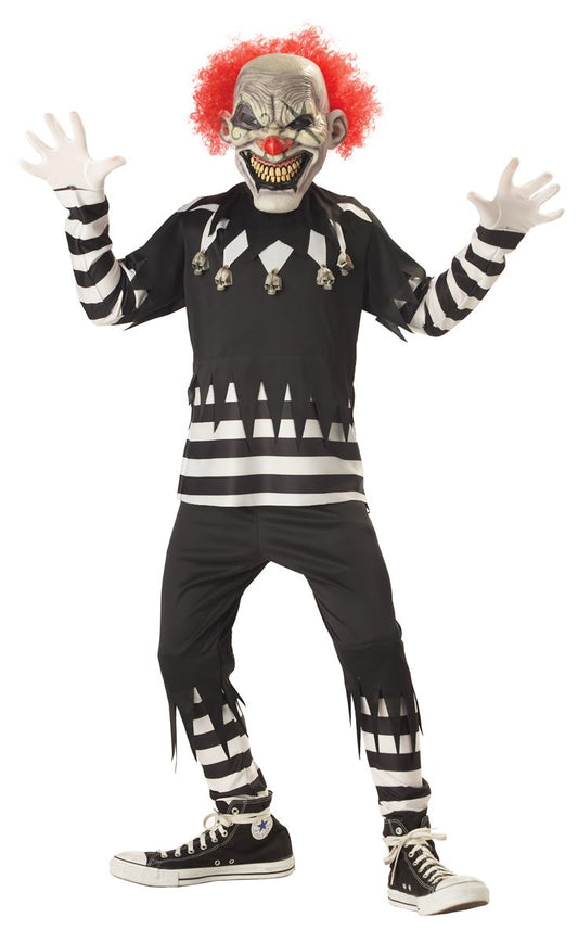 Creepy Clown Boys Costume by California Costumes only at  TeeJayTraders.com