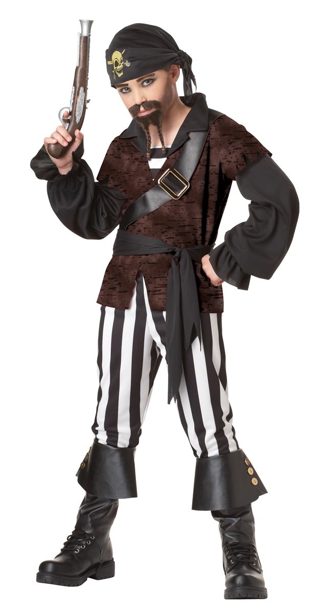 Swashbuckler Pirate Boys Costume by California Costumes only at  TeeJayTraders.com