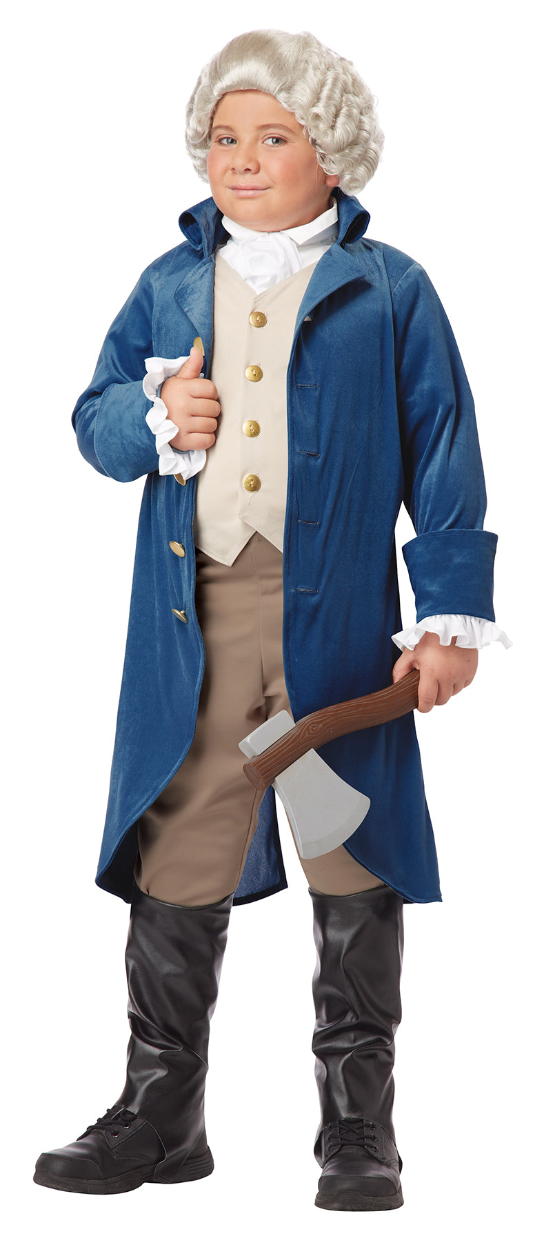 George Washington Boys Costume by California Costume only at  TeeJayTraders.com - Image 2