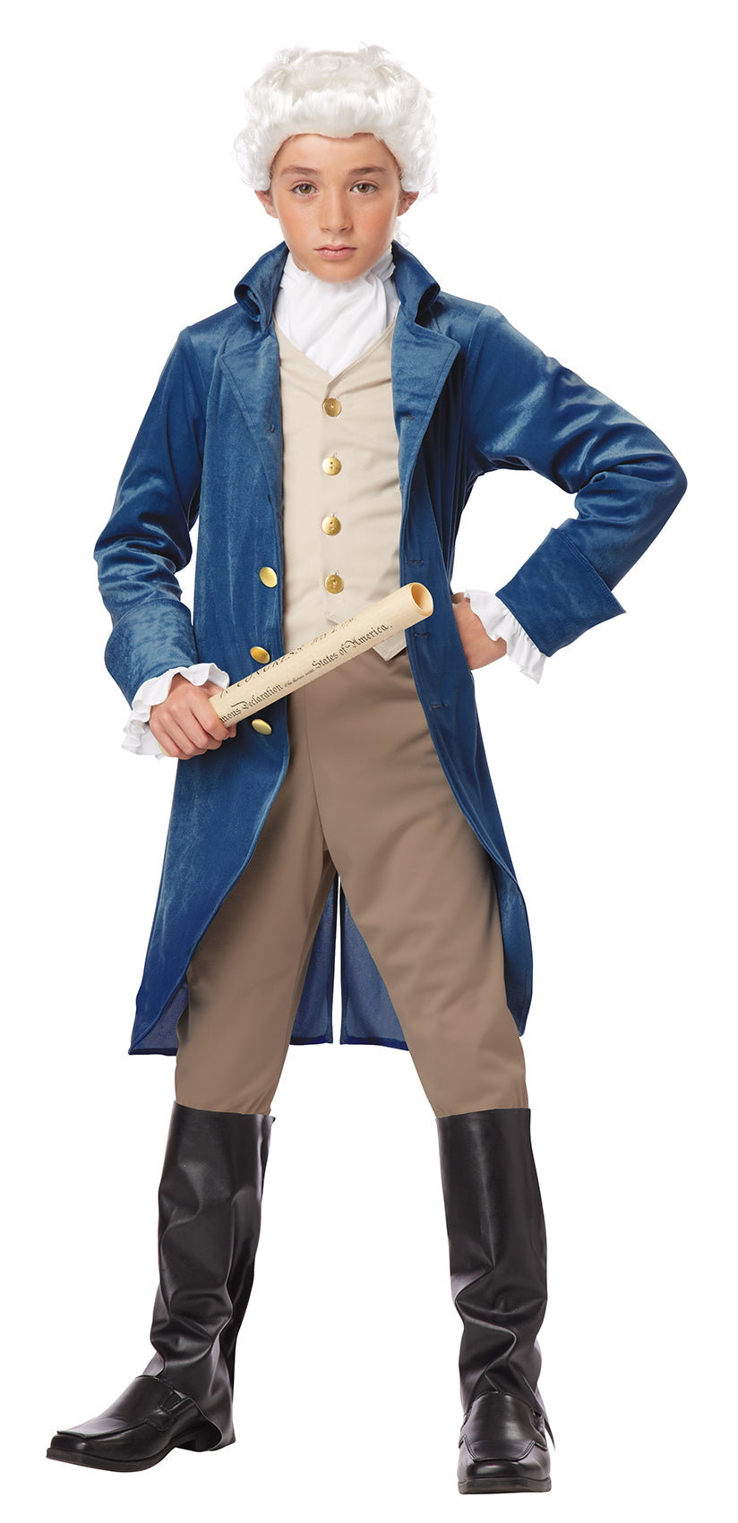 George Washington Boys Costume by California Costume only at  TeeJayTraders.com