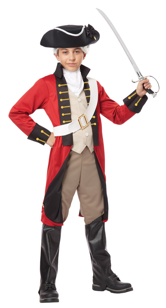 British Redcoat Boys Costume by California Costume only at  TeeJayTraders.com