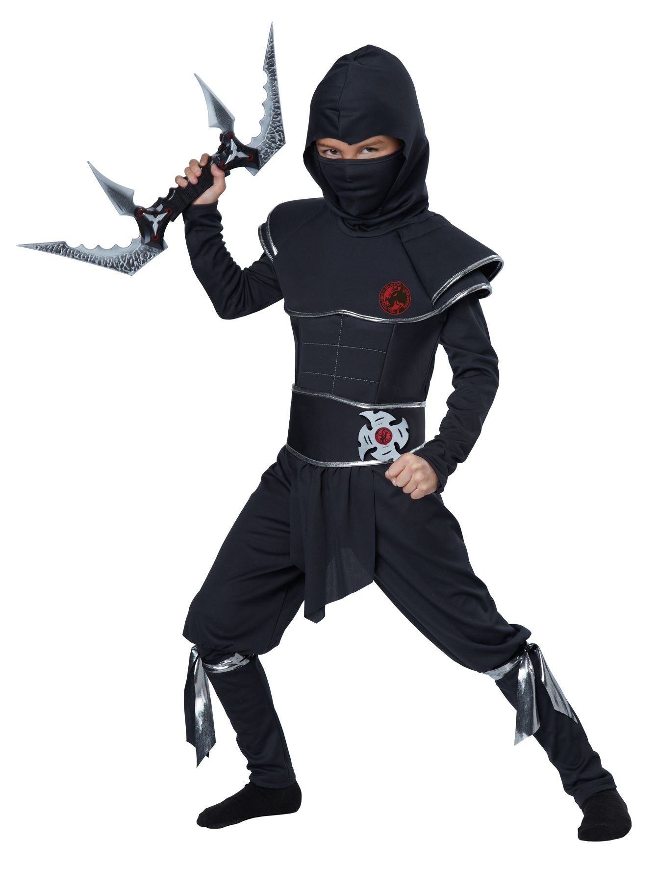 Ninja Warrior Boys Costume by California Costumes only at  TeeJayTraders.com