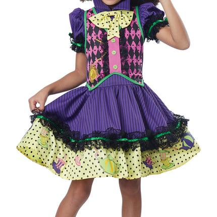 Mad Hatter Deluxe Girls Costume by California Costumes only at  TeeJayTraders.com