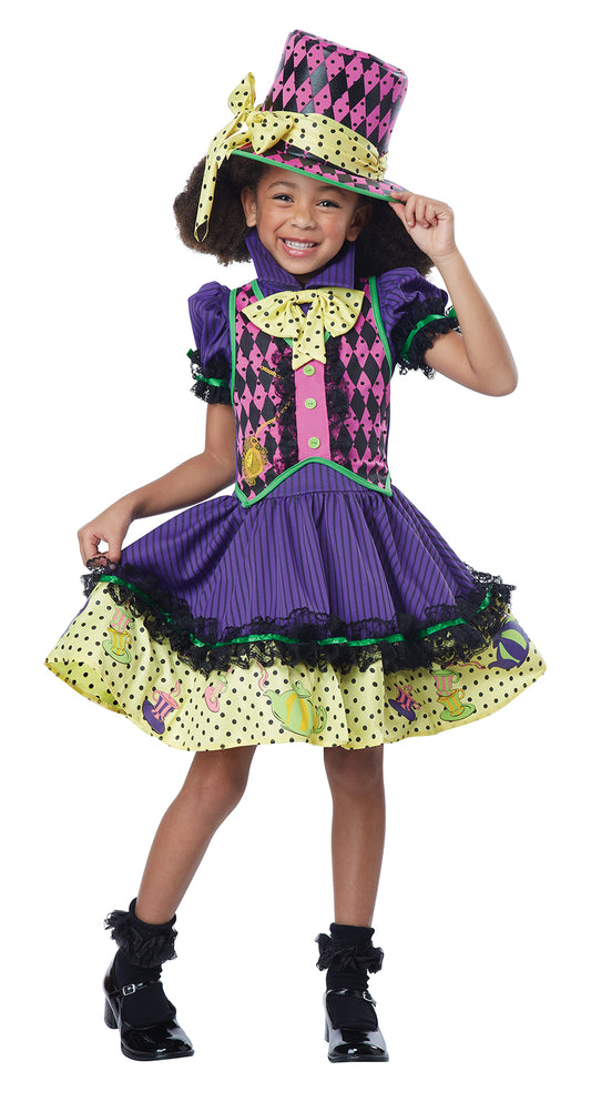 Mad Hatter Deluxe Girls Costume by California Costumes only at  TeeJayTraders.com