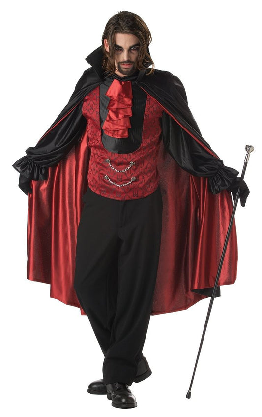 Count Bloodthirst Men Vampire Costume by California Costumes only at  TeeJayTraders.com