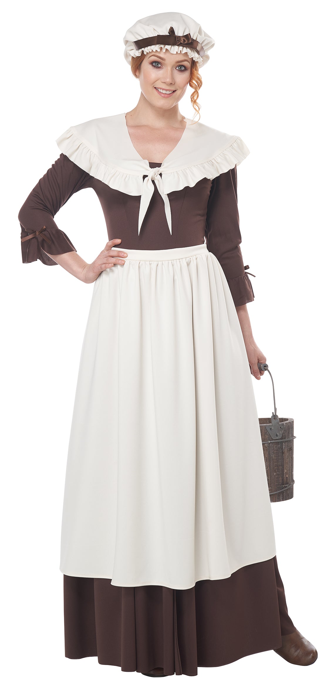 Colonial Village Women Costume by California Costume only at  TeeJayTraders.com - Image 2