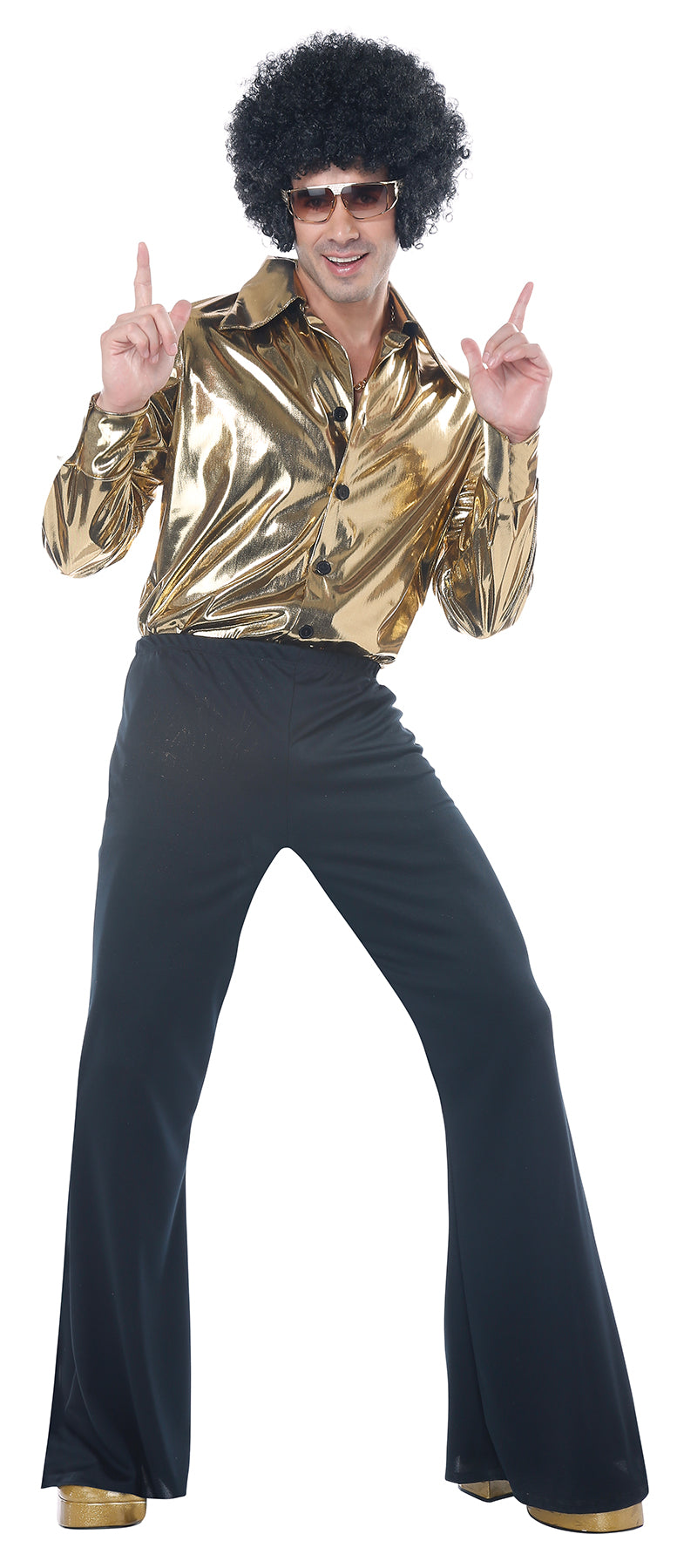 Disco King Men Costume by California Costumes only at  TeeJayTraders.com - Image 2