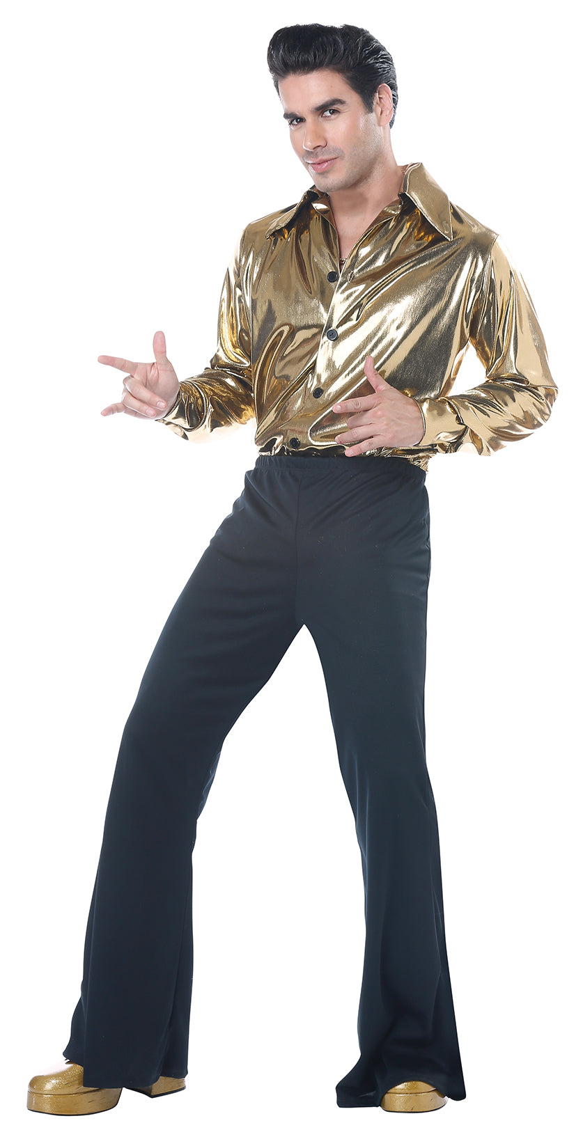 Disco King Men Costume by California Costumes only at  TeeJayTraders.com - Image 3