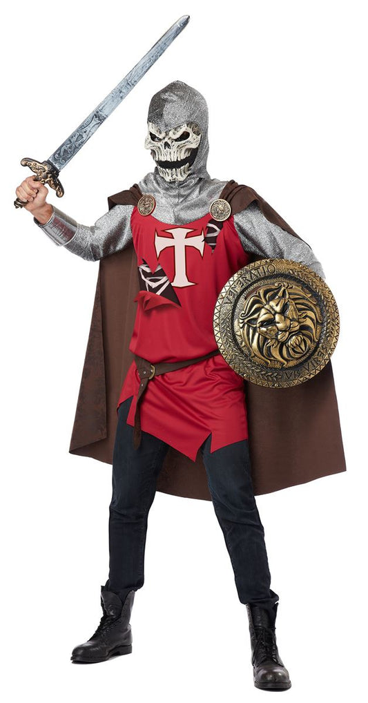 Skull Knight Mens Halloween Costume by California Costumes only at  TeeJayTraders.com