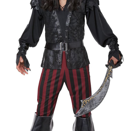 Ruthless Rogue Men Pirate Costume by California Costumes only at  TeeJayTraders.com
