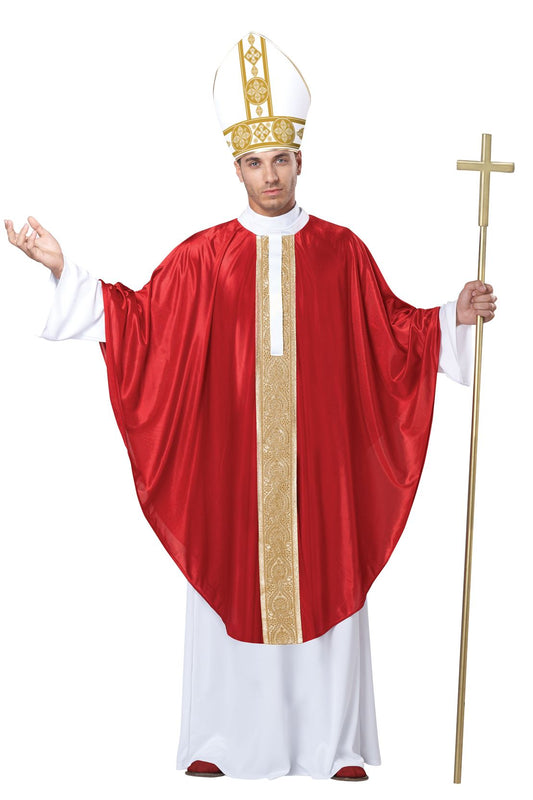 The Pope Men Religious Costume by California Costumes only at  TeeJayTraders.com