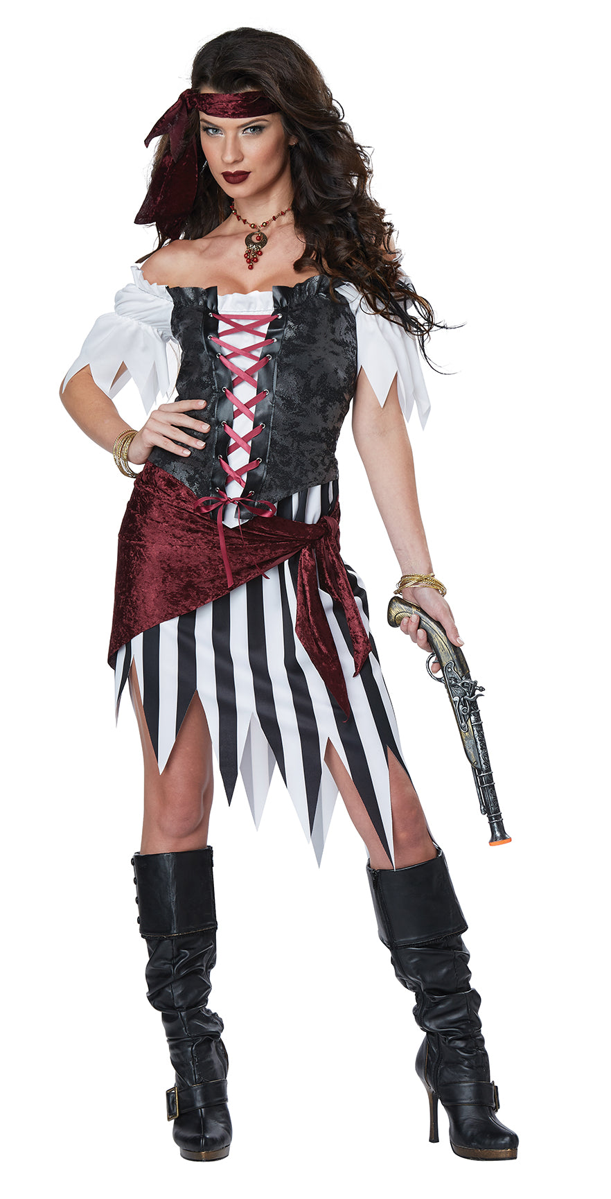 Pirate Beauty Woman Costume by California Costumes only at  TeeJayTraders.com - Image 2