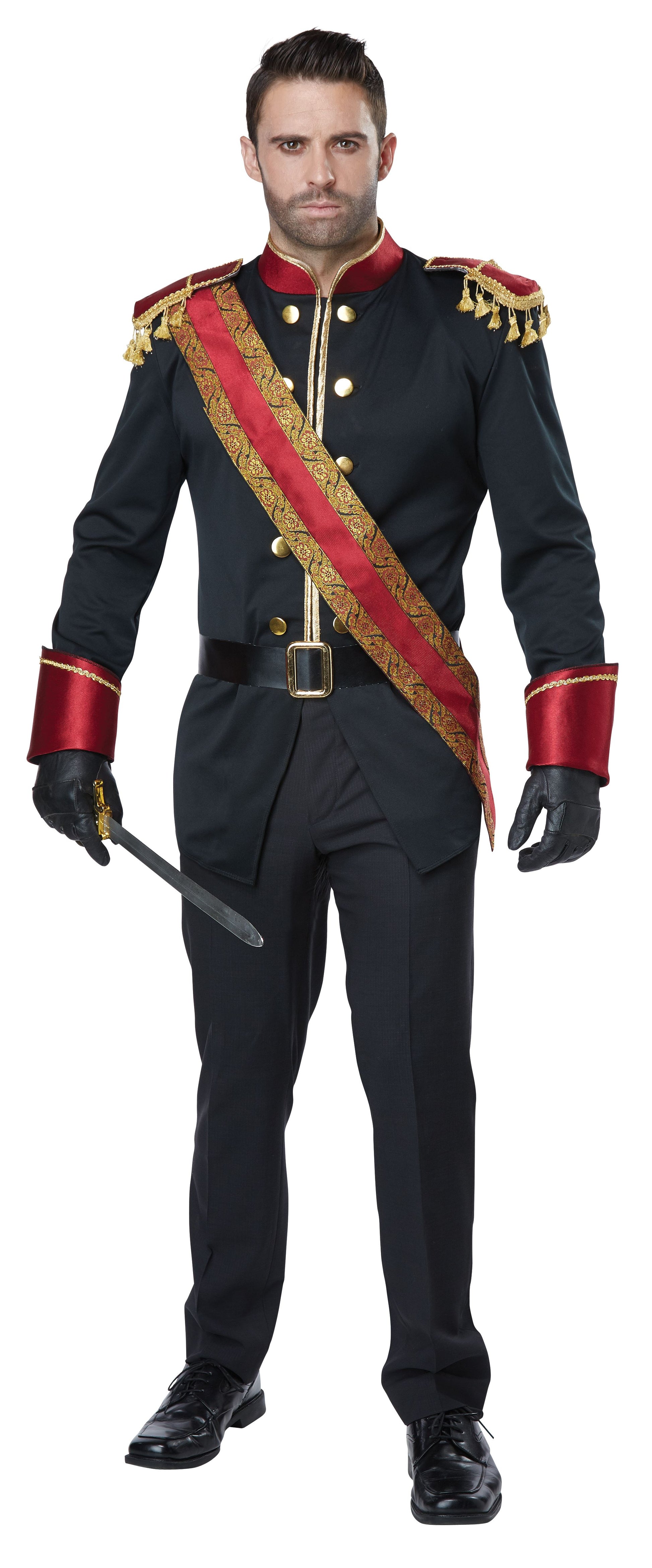 Dark Prince Men Costume by California Costume only at  TeeJayTraders.com - Image 2